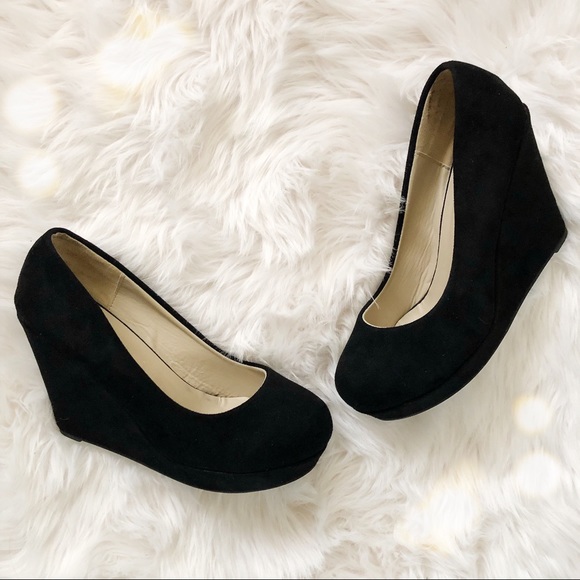 torrid Shoes - Torrid | Faux Suede Wedge Platforms